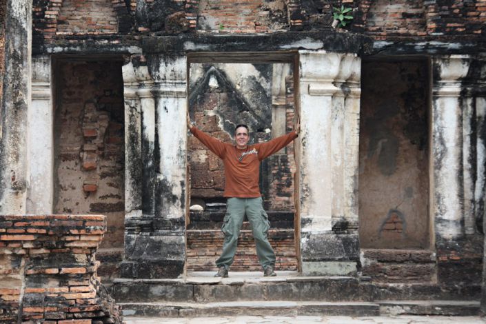 Alte Denkmäler Thailands besichtigen