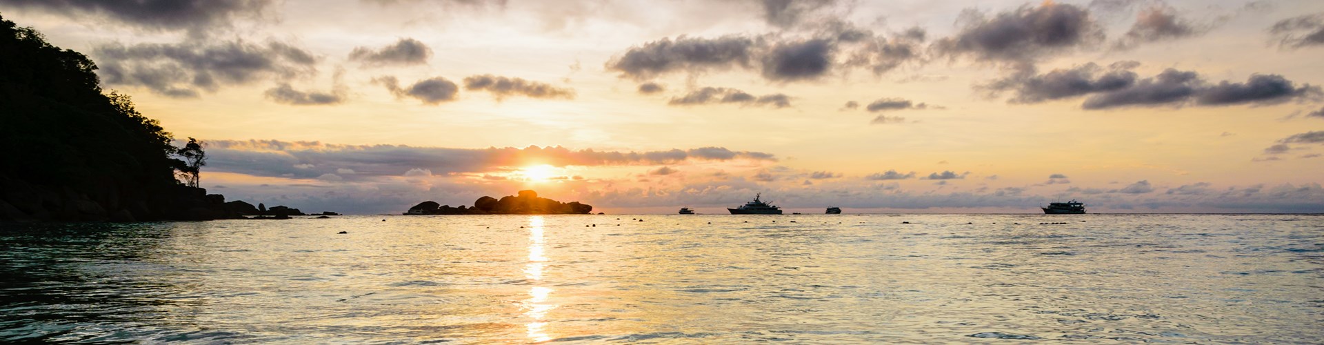 Sunrise at Mu Koh Similan, Thailand Sunrise at Mu Koh Similan, Thailand
